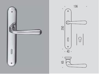 Robodue placca Colombo design